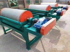 濕式筒式磁選機的工作原理